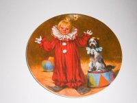 Sammelteller - Wandteller - Tommy the Clown - Edwin M. Knowles