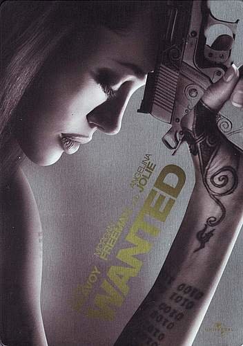 Wanted - Angelina Jolie - Steelbook - DVD - NEU