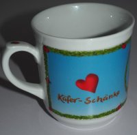 Käfer - Tasse - Haferl - Käfer Schänke - Hirsch - Koch