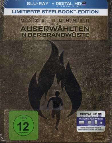 Maze Runner - Die Auserwählten in der Brandwüste - Steelbook - Blu-ray - NEU
