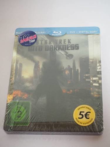 Star Trek - Into Darkness 3D /2 D - Steelbook - Blu-ray - NEU
