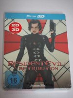 Resident Evil: Retribution - Steelbook - 2D + 3D Blu-ray...