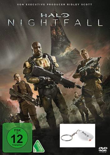 Halo Nightfall - Fan Edition inkl. LED-Schlüsselanhänger - DVD - NEU