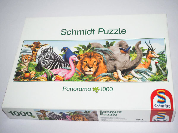 Puzzle - Tierpanorama - Schmidt - 1000 Teile
