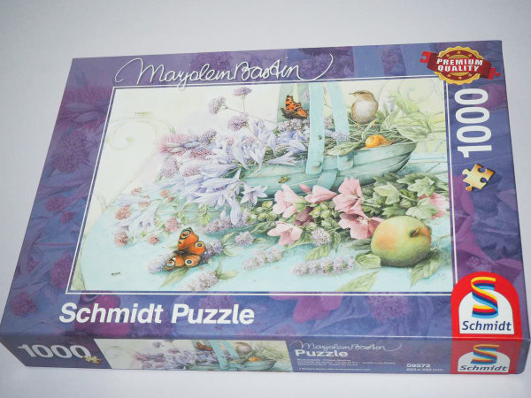 Puzzle - Marjolein Bastin - Blumenkorb - Schmidt - 1000 Teile