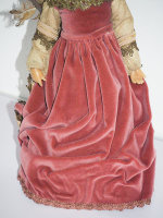 Engel - Rauschgoldengel - Alt - Kleid in Altrosa M2 - 45 cm