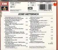 Josef Metternich - Opernarien & Operettenlieder -  CD
