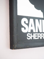 Bild - Spiegelbild - Sandeman - Sherry und Port - Holzrahmen - 33 x 48 cm