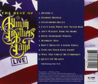 The Allman Brothers Band - The Best Of ...  Live - Compilation - CD