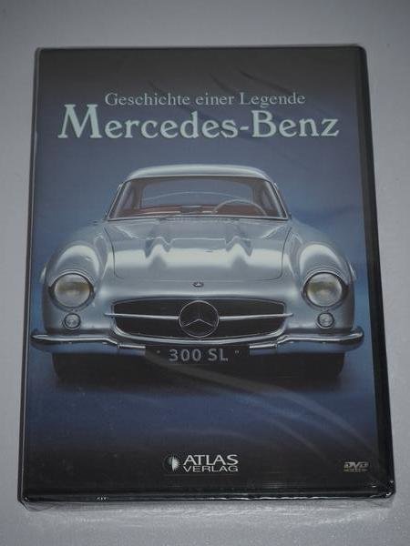Mercedes Benz - Geschichte einer Legende - Atlas Verlag - DVD - NEU