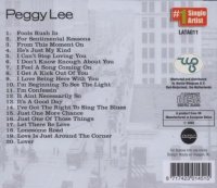 Peggy Lee - #1 Single Artist - Compilation - CD