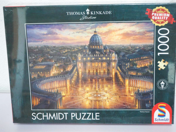 Puzzle - Thomas Kinkade - Vatikan - Schmidt Spiele - 1000 Teile - NEU