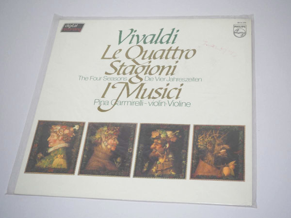 Vivaldi - Die vier Jahreszeiten - Pina Carmirelli - Ungespielt - LP