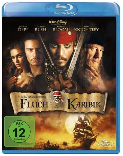 Fluch der Karibik - Johnny Depp, Orlando Bloom, Keira Knightley - Blu-ray