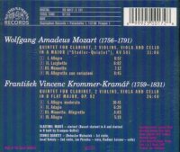 Stamitz Quartett - Klarinettenquintette - CD