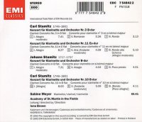 Sabine Meyer - Stamitz Klarinettenkonzerte - CD