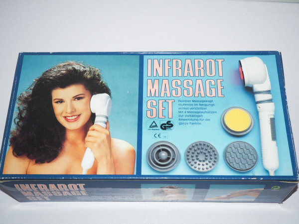 Infrarot Massage Set - Vintage - mit Originalkarton