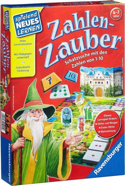 Zahlen-Zauber - Spielend neues lernen - Ravensburger - NEU