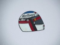 Pin - Alesi - Marlboro - Formel 1 - Helm