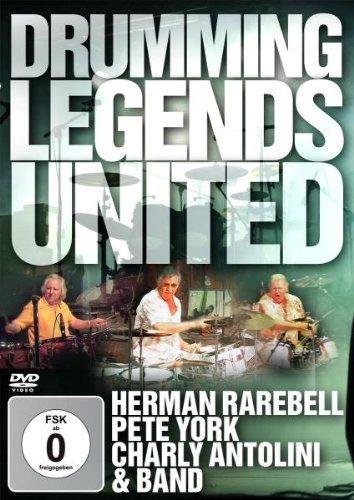 Drumming Legends United - Herman Rarebell, Pete York, Charly Antolini - DVD