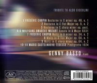 Genny Basso - Tribute to Aldo Ciccolini - CD