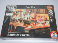Puzzle - Steve Read - Secret Puzzle - Am Küchentisch - 1000 Teile - NEU