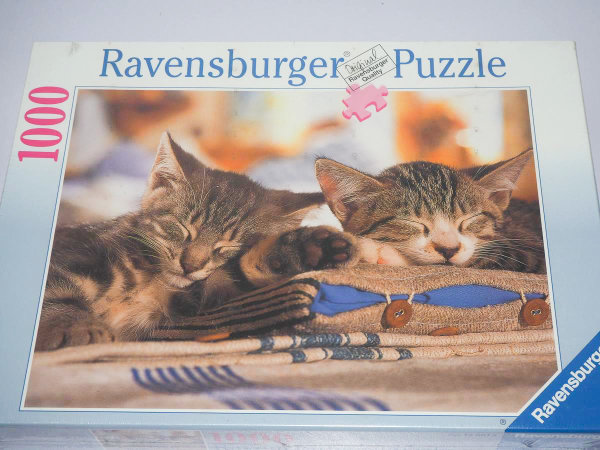Puzzle - Katzenträume - Ravensburger - 1000 Teile - NEU