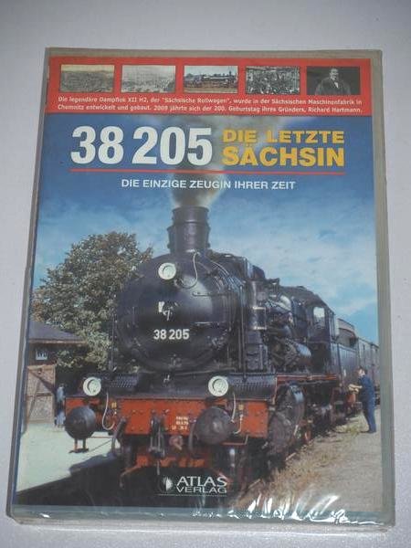 38205 - Die letzte Sächsin - Eisenbahn Doku - Atlas Verlag - NEU