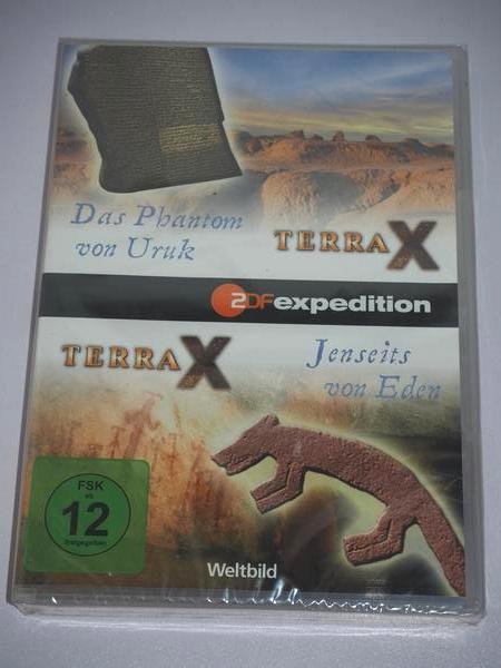 Terra X - Das Phantom von Uruk + Jenseits von Eden - DVD - NEU