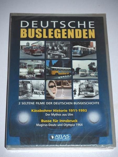 Deutsche Buslegenden - 2 seltene Filme der deutschen Busgeschichte - DVD - NEU