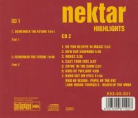 Nektar - Highlights - Compilation - 2 CDs