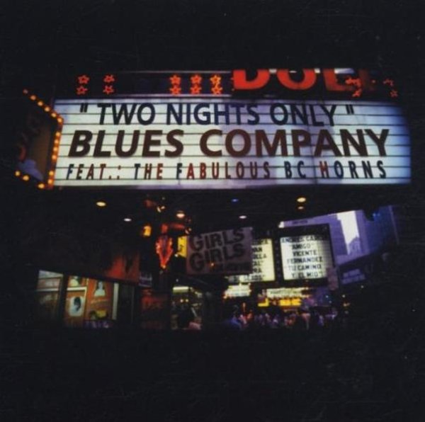 Blues Company Feat. The Fabulous BC Horns - Two Nights Only - CD
