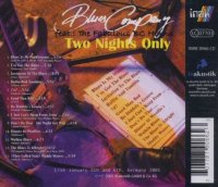 Blues Company Feat. The Fabulous BC Horns - Two Nights Only - CD