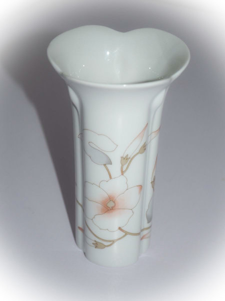 Vase - Arzberg - Blumendekor - 20 cm