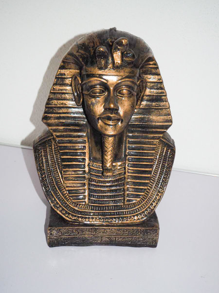 Ägyptischer Pharao Tutanchamun - vermutlich Stuckgips - Büste