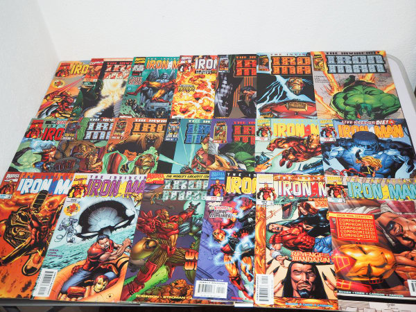 The Invincible Iron Man - US Comic Sammlung / Konvolut - 20 Stück