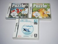Fantasy Aquarium + Tierbabys Puzzle + Underwater Puzzle -...