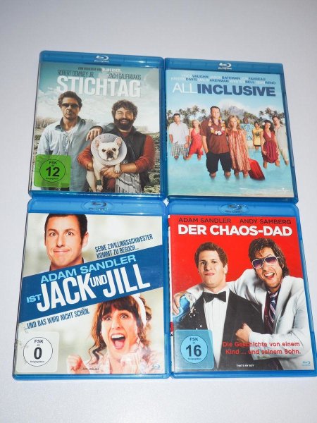 Stichtag + All Inclusive + Jack und Jill + Der Chaos Dad - Blu-ray