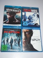 Pitch Black + Repo Men + Inception + Split - Blu-ray