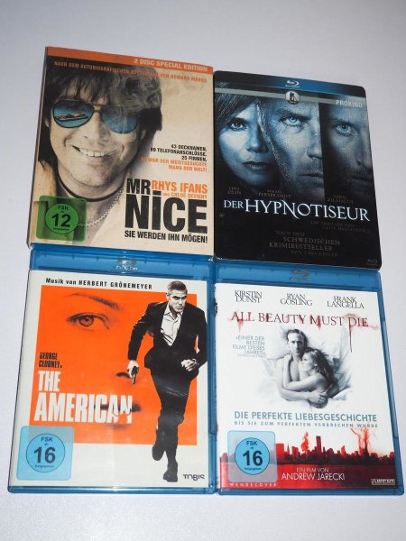 The American + All Beauty Must Die + Der Hypnotiseur + Mr. Nice - Blu-ray