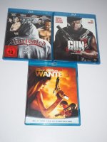 Gun + Unrivaled + Wanted - Blu-ray