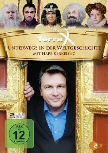 Terra X - Unterwegs in der Weltgeschichte - Hape Kerkeling - 2 DVDs - NEU