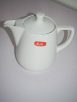 Melitta - Kaffeekanne - Teekanne - Weiß - Modell 0-6
