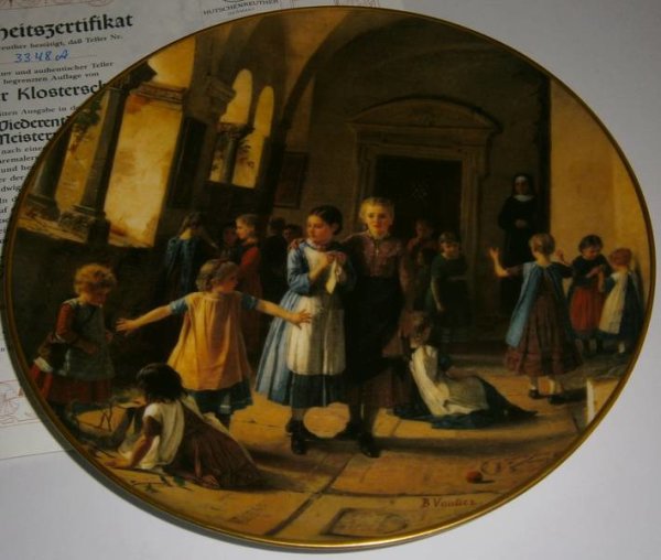 Sammelteller - Wandteller - Wiederentdeckte Meisterwerke - In der Klosterschule
